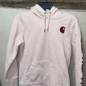 Pink Hoodie with Logo